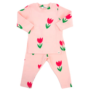 Cotton Candy Pink Tulips Print Set