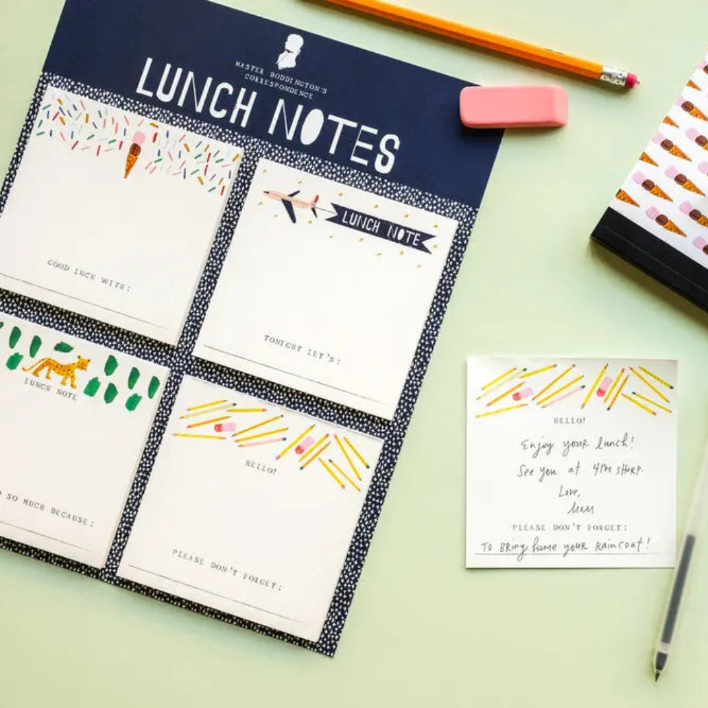 Lunch Notes - Set of 4 Notepads