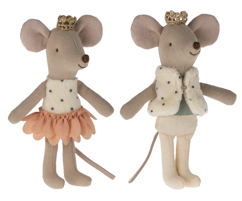 Royal Twins Mice in Box, Little Brother & Sister