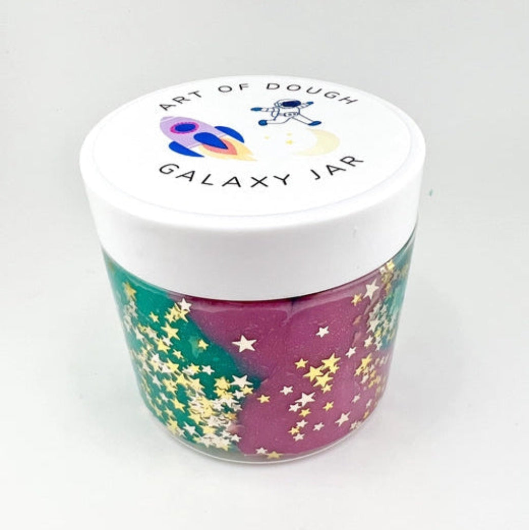 Space + Galaxy Themed Sensory Jar